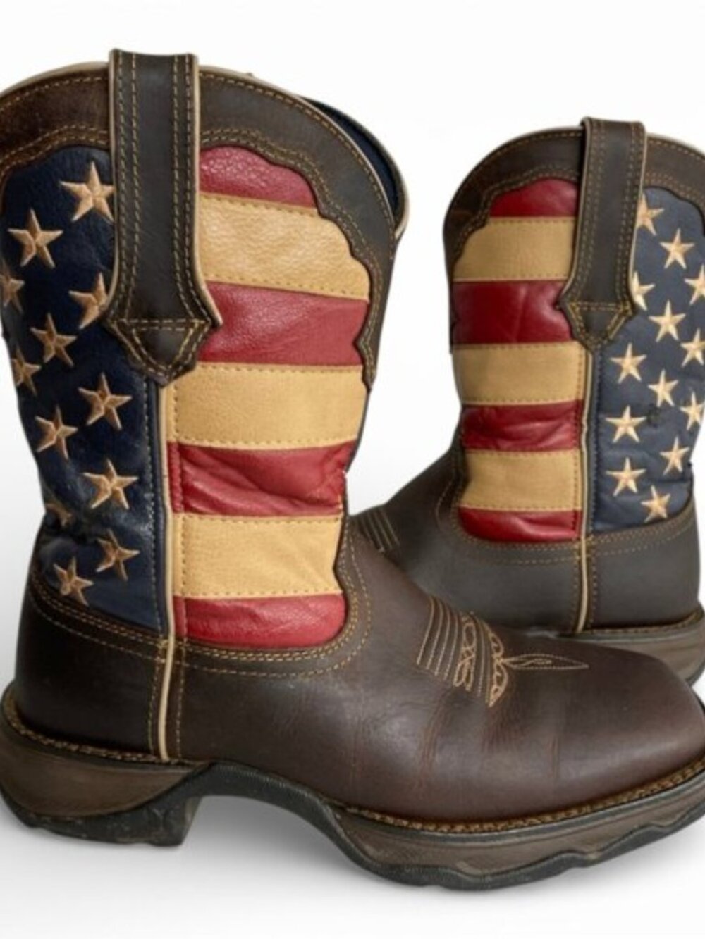 Durango Lady Rebel USA American Flag Western Cowgirl Rodeo Boots Women’s 9
